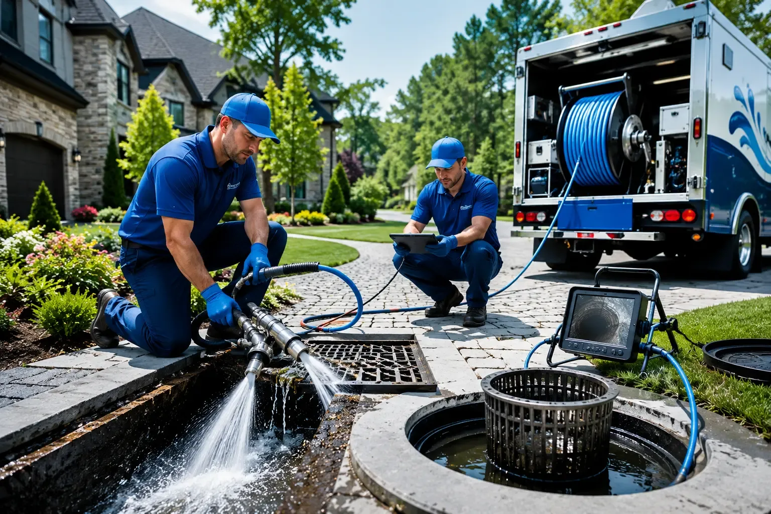 Local outdoor drain cleaning professionals in Thompson, CT